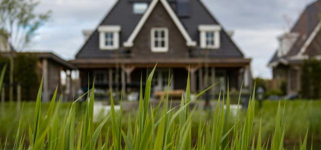 white and black house near to pond by Wynand van Poortvliet courtesy of Unsplash.
